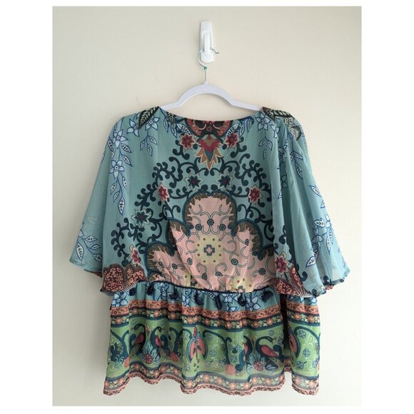 Farm Rio for Anthropologie Idiya Blouse - Picture 6 of 14